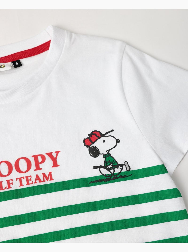 Pyjama à manches courtes pour garçons de l'équipe de golf PEANUTS Vert - Kiabi