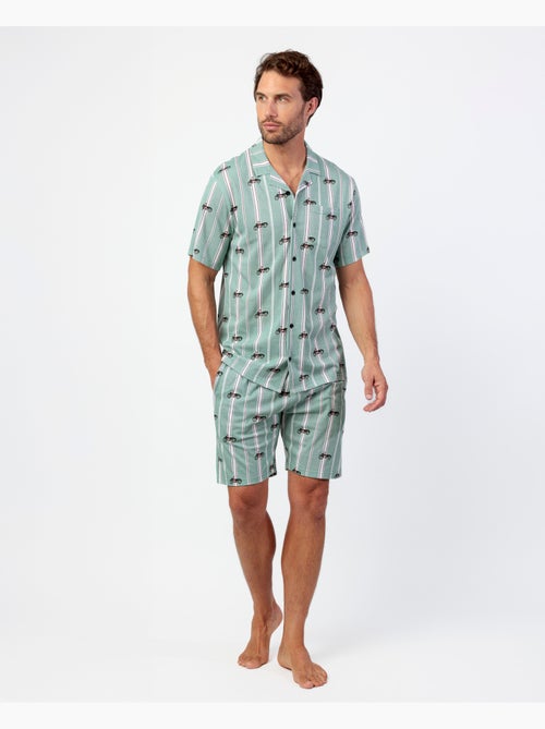 Pyjama à manches courtes pour homme ADMAS Kings of the Road - Kiabi Pyjama à manches courtes pour homme ADMAS Kings of the Road - Kiabi