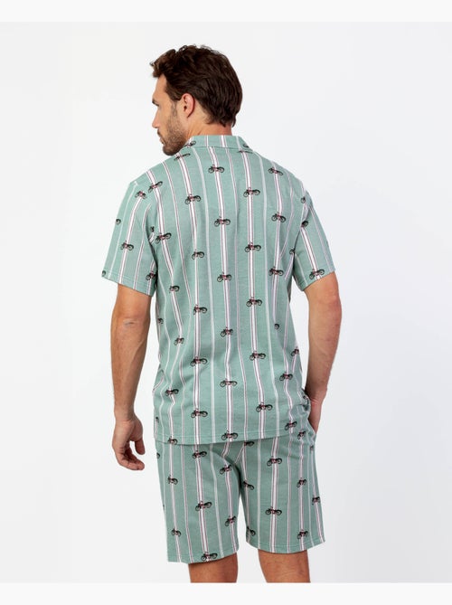 Pyjama à manches courtes pour homme ADMAS Kings of the Road - Kiabi Pyjama à manches courtes pour homme ADMAS Kings of the Road - Kiabi