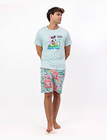 Pyjama à manches courtes pour homme Disney Holiday Vibes
