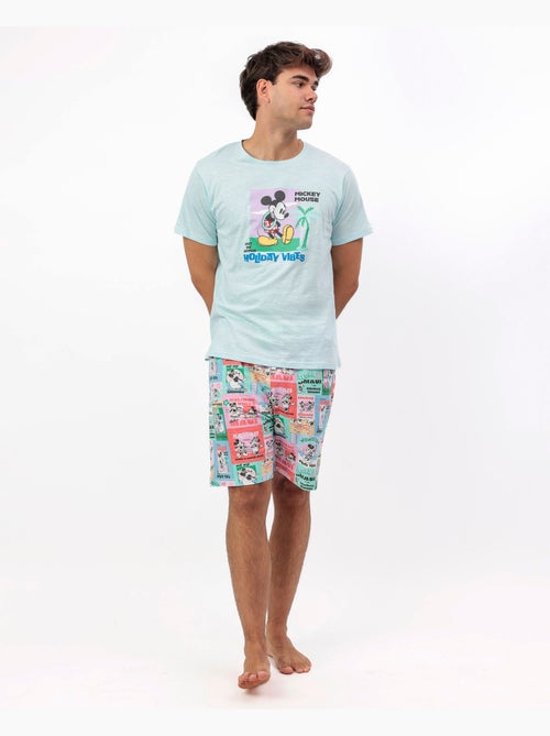 Pyjama à manches courtes pour homme Disney Holiday Vibes - Kiabi Pyjama à manches courtes pour homme Disney Holiday Vibes - Kiabi