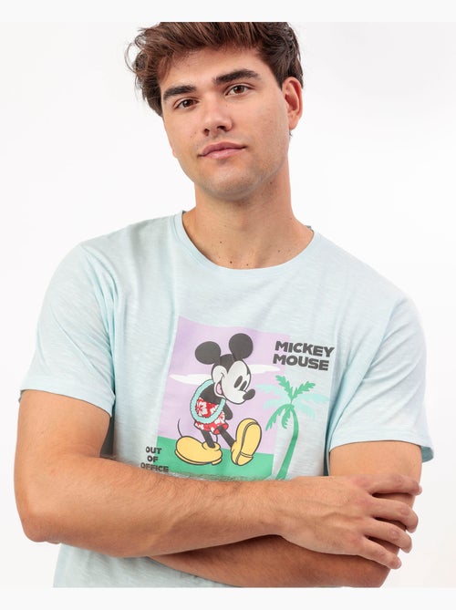 Pyjama à manches courtes pour homme Disney Holiday Vibes - Kiabi Pyjama à manches courtes pour homme Disney Holiday Vibes - Kiabi