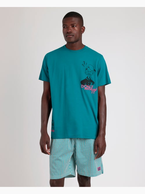 Pyjama à manches courtes pour homme DISNEY Overthink It - Kiabi Pyjama à manches courtes pour homme DISNEY Overthink It - Kiabi
