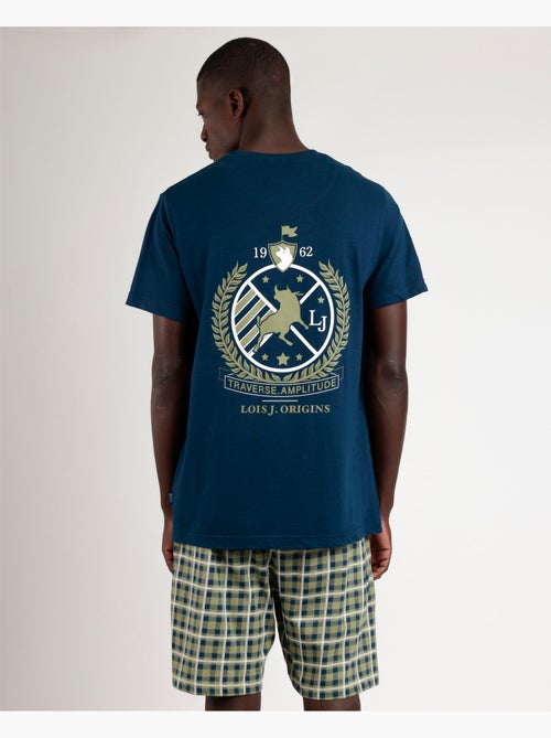 Pyjama à manches courtes pour homme LOIS - Kiabi Pyjama à manches courtes pour homme LOIS - Kiabi