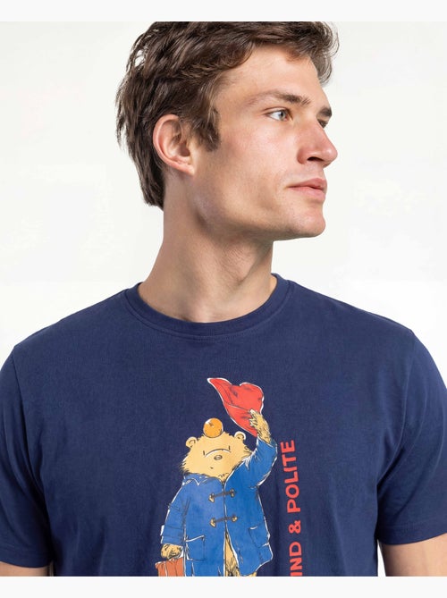 Pyjama à manches courtes pour homme PADDINGTON CLASSIC, motif aquarelle - Kiabi
