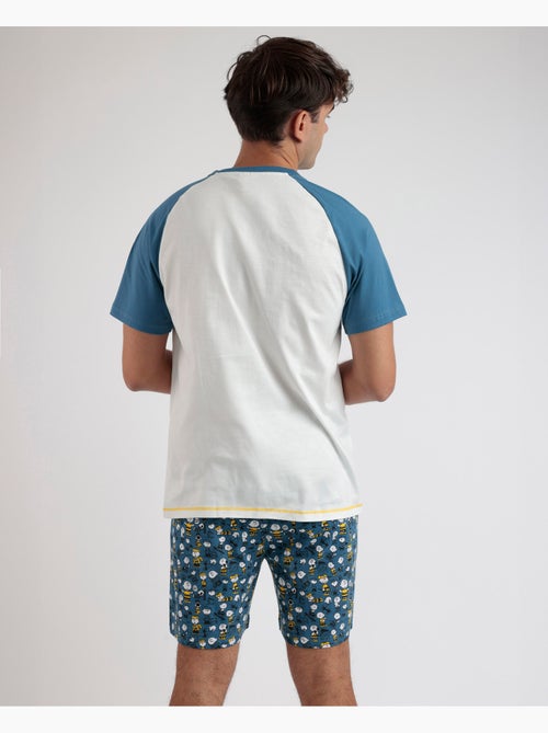 Pyjama à manches courtes pour homme PEANUTS, pas le meilleur - Kiabi Pyjama à manches courtes pour homme PEANUTS, pas le meilleur - Kiabi