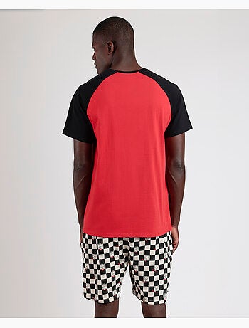 Pyjama à manches courtes pour homme PEANUTS Skate Is Not A Crime