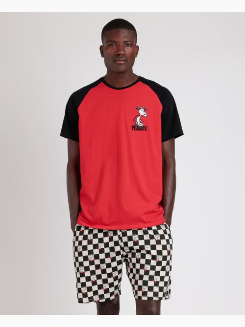 Pyjama à manches courtes pour homme PEANUTS Skate Is Not A Crime - Kiabi Pyjama à manches courtes pour homme PEANUTS Skate Is Not A Crime - Kiabi