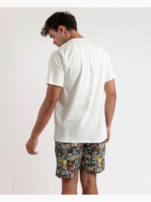 Pyjama à manches courtes pour homme STAR WARS, motif BD ancien - Kiabi