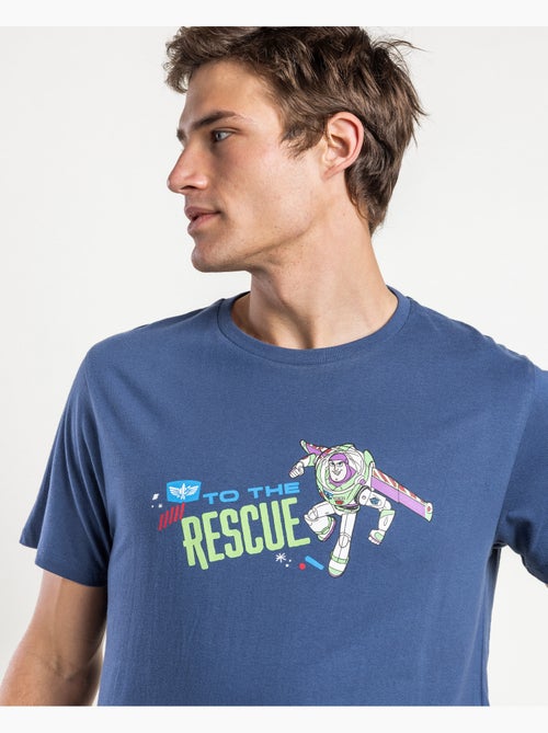 Pyjama à manches courtes pour homme TOY STORY To The Rescue - Kiabi Pyjama à manches courtes pour homme TOY STORY To The Rescue - Kiabi