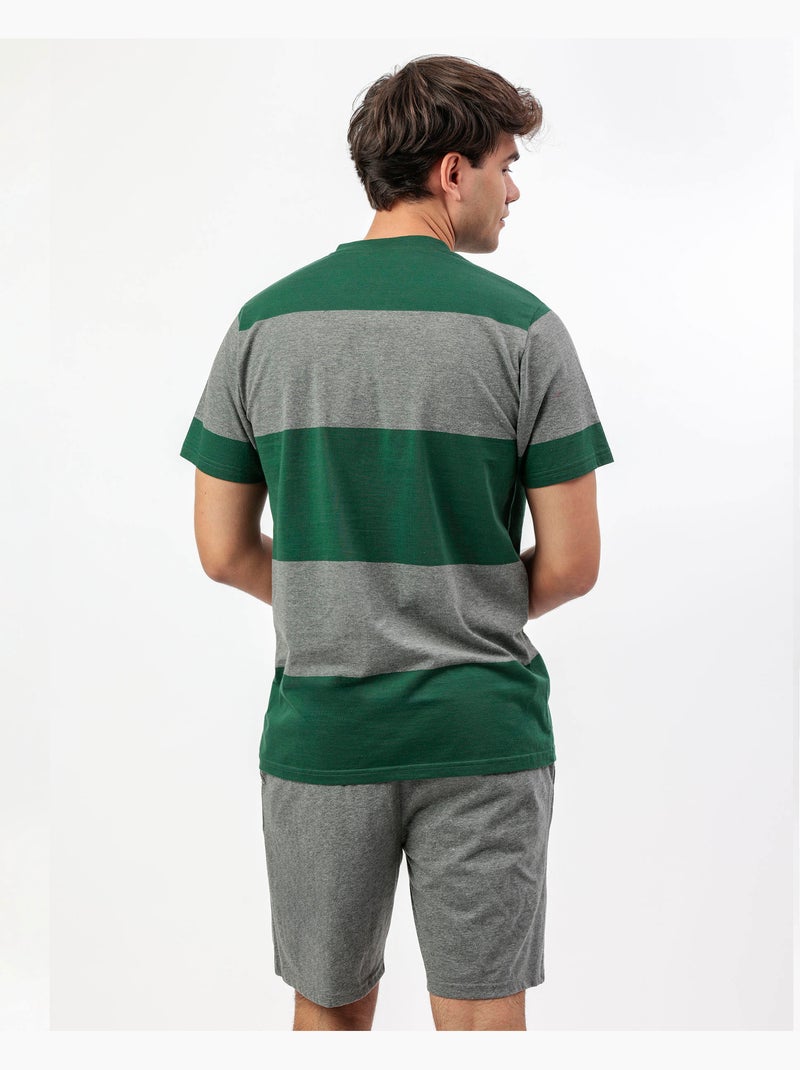 Pyjama à manches courtes Scrooge pour homme DISNEY Vert - Kiabi