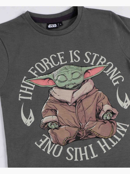 Pyjama à manches courtes STAR WARS Baby Yoda pour garçon - Kiabi