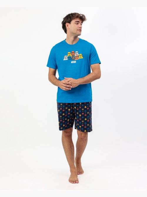 Pyjama à manches courtes STAR WARS Game Wars pour homme - Kiabi Pyjama à manches courtes STAR WARS Game Wars pour homme - Kiabi