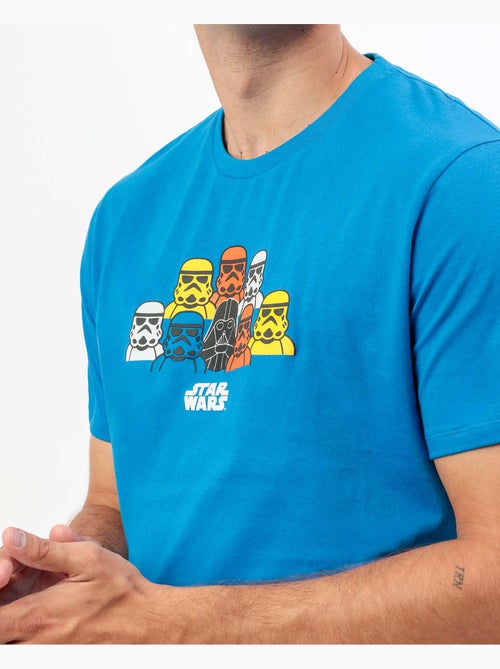 Pyjama à manches courtes STAR WARS Game Wars pour homme - Kiabi Pyjama à manches courtes STAR WARS Game Wars pour homme - Kiabi