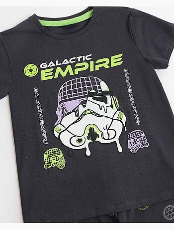 Pyjama à manches courtes STAR WARS Neon Galactic Empire pour garçon