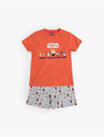 Pyjama à manches courtes STAR WARS Pixel Wars pour garçon