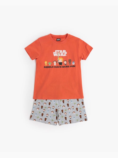 Pyjama à manches courtes STAR WARS Pixel Wars pour garçon - Kiabi