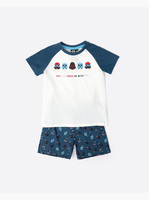 Pyjama à manches courtes STAR WARS Summer Force pour garçon - Kiabi
