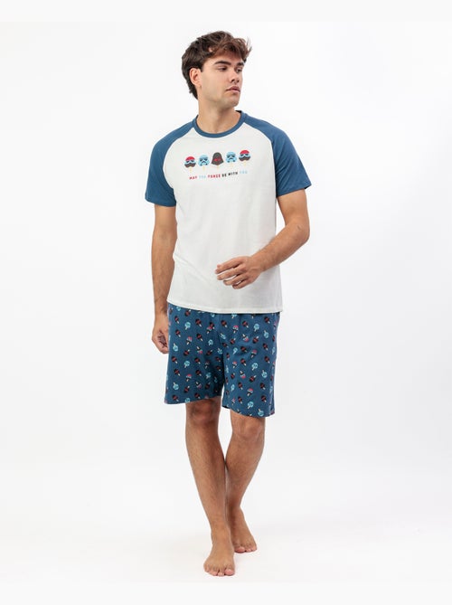 Pyjama à manches courtes STAR WARS Summer Force pour homme - Kiabi Pyjama à manches courtes STAR WARS Summer Force pour homme - Kiabi