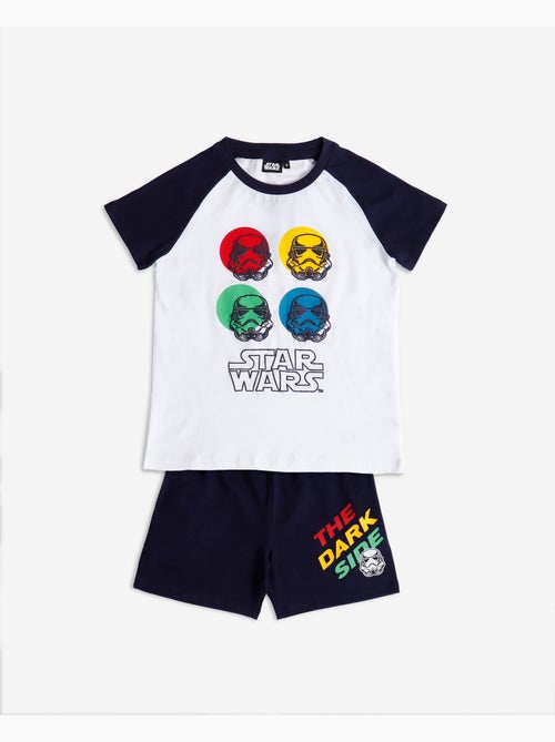 Pyjama à manches courtes STAR WARS The Dark Strike pour garçon - Kiabi