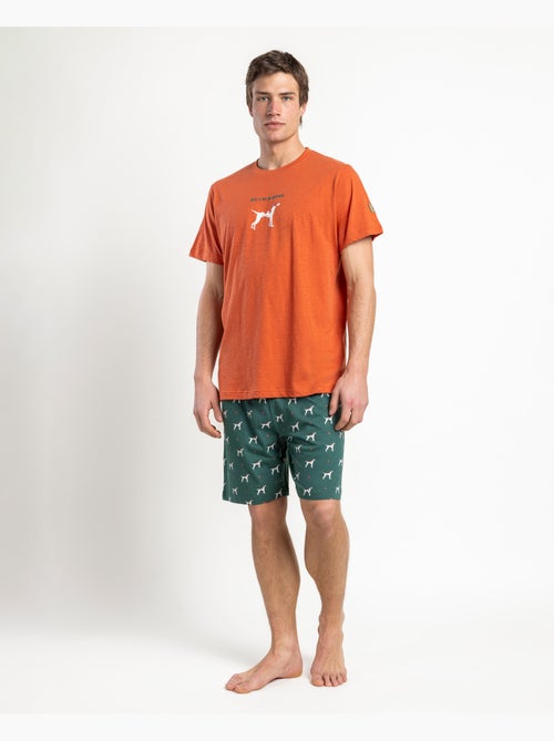 Pyjama à manches courtes Stay Positive pour homme ADMAS - Kiabi Pyjama à manches courtes Stay Positive pour homme ADMAS - Kiabi