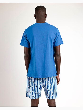 Pyjama à manches courtes Stitch Waves pour homme de Disney