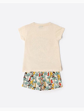 Pyjama à manches courtes Surf S Up pour fille Disney