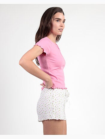 Pyjama à manches courtes Sweet Lollipop pour femme ADMAS