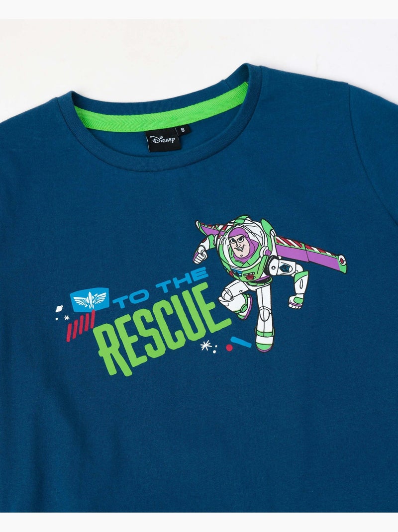 Pyjama à manches courtes TOY STORY To The Rescue pour garçon Bleu - Kiabi