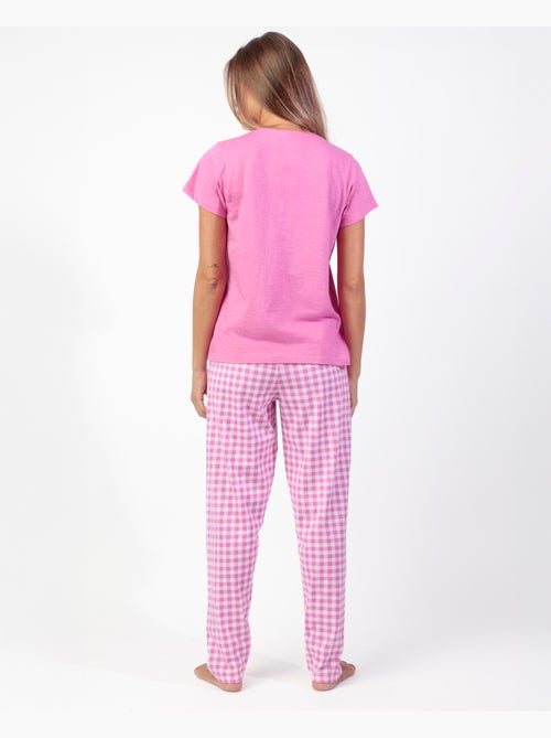 Pyjama à manches courtes Vichy Mood pour femme ADMAS - Kiabi Pyjama à manches courtes Vichy Mood pour femme ADMAS - Kiabi