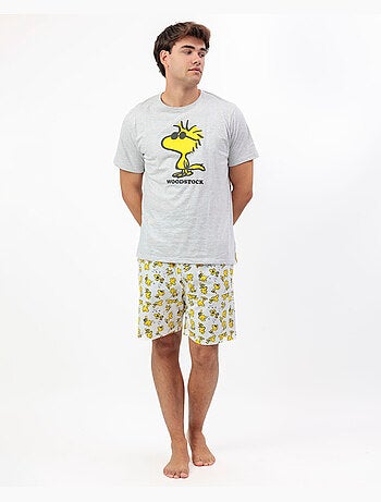 Pyjama à manches courtes Woodstock pour homme de PEANUTS