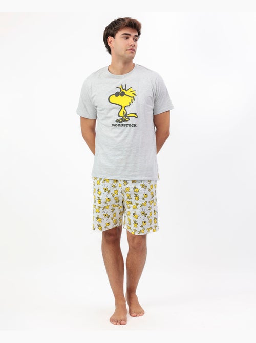 Pyjama à manches courtes Woodstock pour homme de PEANUTS - Kiabi
