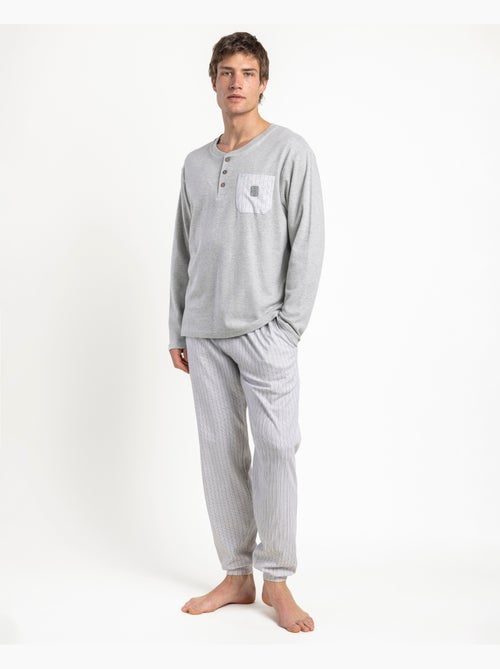 Pyjama à manches longues ADMAS CLASSIC Heritage pour homme - Kiabi Pyjama à manches longues ADMAS CLASSIC Heritage pour homme - Kiabi