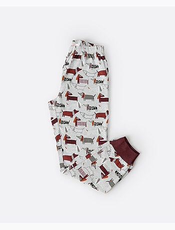 Pyjama à manches longues ADMAS Dog Home pour fille