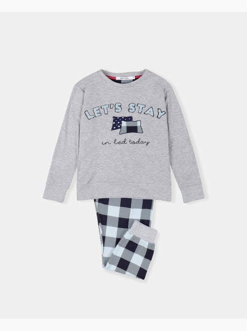 Pyjama à manches longues ADMAS Let's Stay for Girl - Kiabi