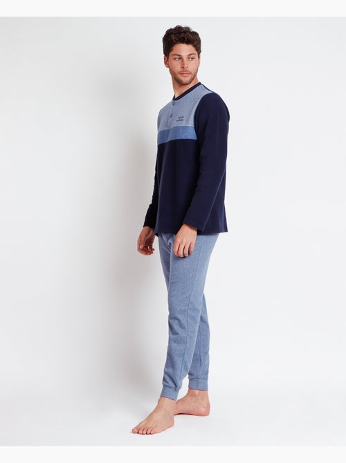 Pyjama à manches longues ADMAS MAGNIFIC pour homme Eclipse A - Kiabi Pyjama à manches longues ADMAS MAGNIFIC pour homme Eclipse A - Kiabi