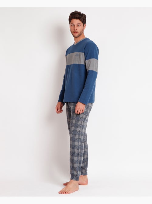 Pyjama à manches longues ADMAS MAGNIFIC pour homme Saxony - Kiabi Pyjama à manches longues ADMAS MAGNIFIC pour homme Saxony - Kiabi