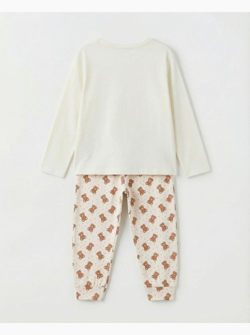 Pyjama à manches longues ADMAS Ours Câlins pour fille - Kiabi Pyjama à manches longues ADMAS Ours Câlins pour fille - Kiabi
