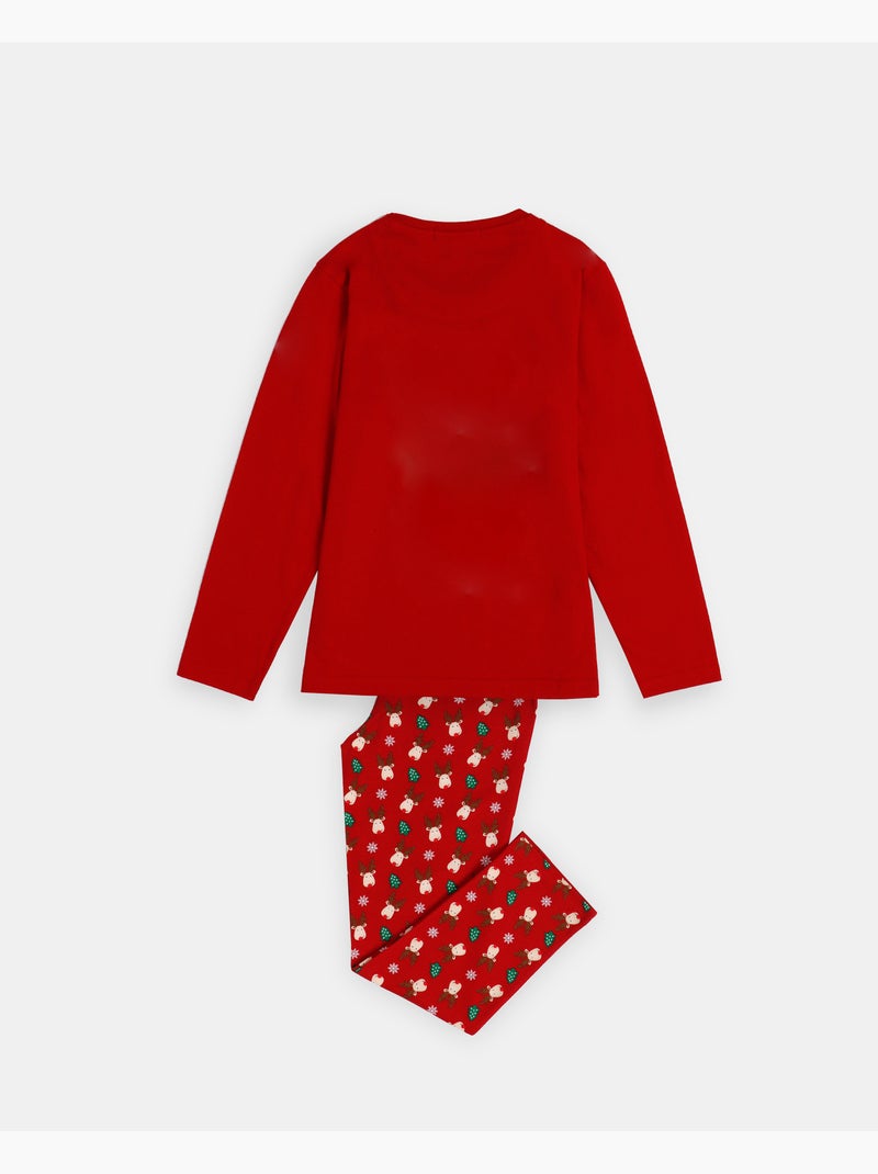 Pyjama à manches longues ADMAS > pour fille Rouge - Kiabi