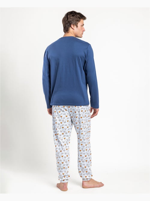 Pyjama à manches longues ADMAS pour homme, modèle Ruff Morning - Kiabi Pyjama à manches longues ADMAS pour homme, modèle Ruff Morning - Kiabi