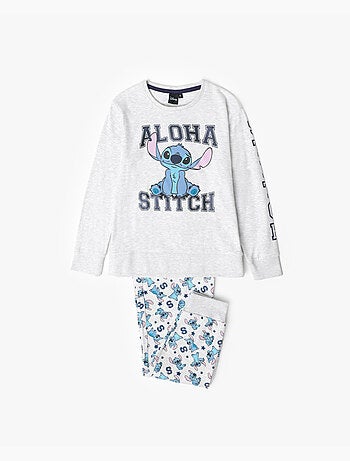 Pyjama à manches longues Aloha Stitch pour fille DISNEY