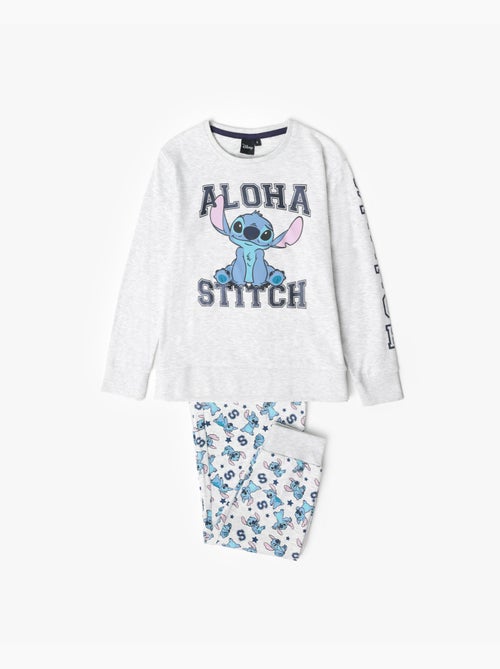 Pyjama à manches longues Aloha Stitch pour fille DISNEY - Kiabi