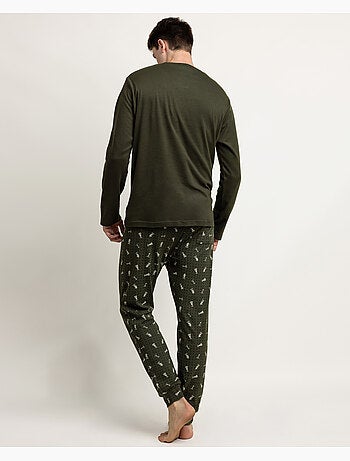 Pyjama à manches longues ANTONIO MIRO Chess pour hommes