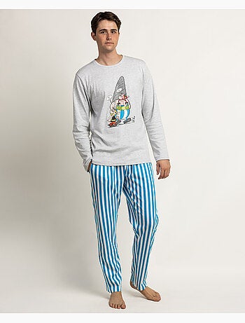Pyjama à manches longues ASTERIX Menhir pour homme