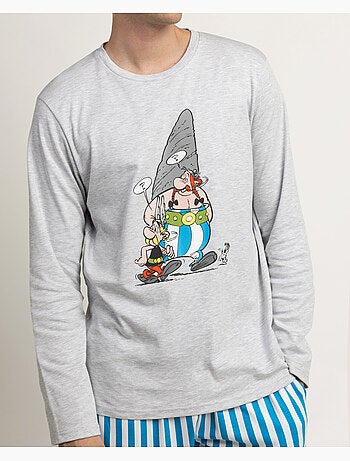 Pyjama à manches longues ASTERIX Menhir pour homme