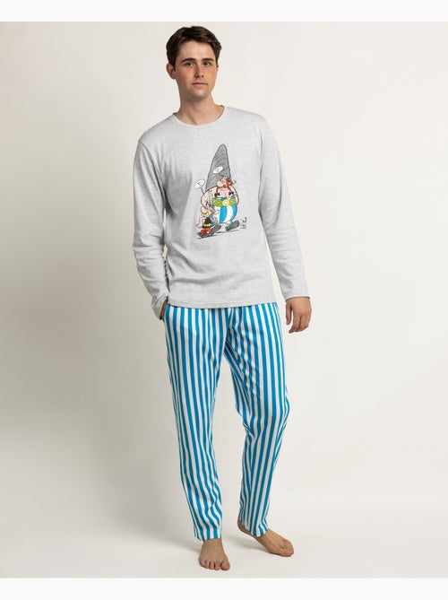 Pyjama à manches longues ASTERIX Menhir pour homme - Kiabi Pyjama à manches longues ASTERIX Menhir pour homme - Kiabi