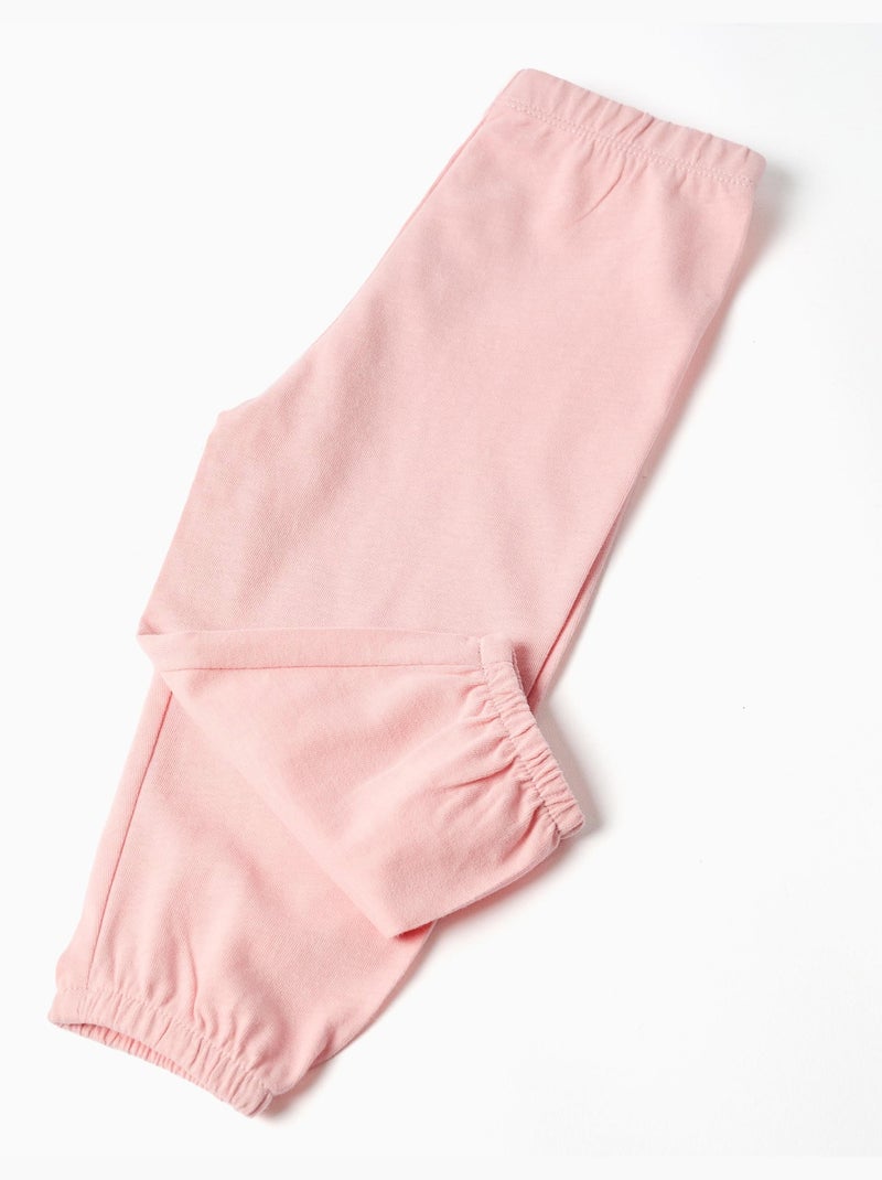 Pyjama à manches longues avec imprimé de fleurs Vert - Kiabi