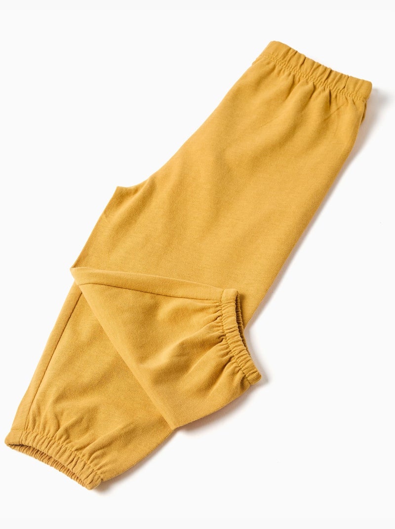 Pyjama à manches longues avec imprimé de voitures de course Blanc - Kiabi
