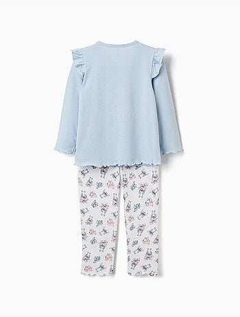 Pyjama à manches longues avec imprimé Stitch & Angel
