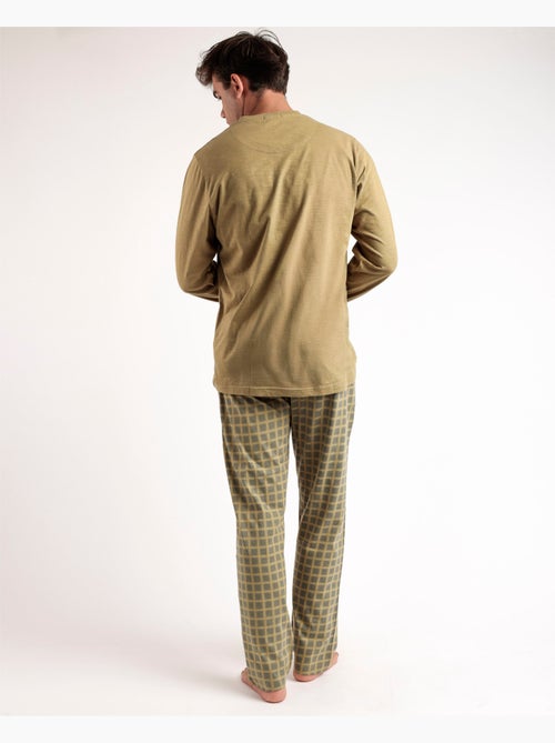 Pyjama à manches longues Caferacer pour homme ANTONIO MIRO - Kiabi Pyjama à manches longues Caferacer pour homme ANTONIO MIRO - Kiabi